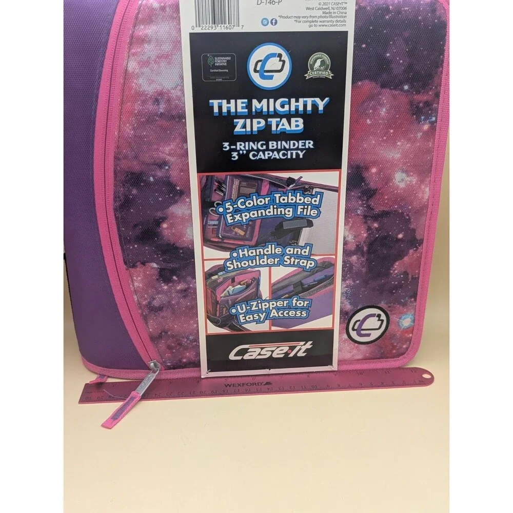 Case-it Mighty Zip Tab 3